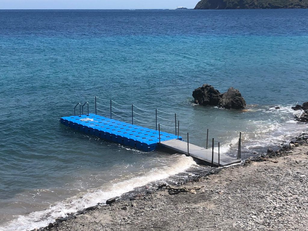 Piattaforma galleggiante pontili galleggianti